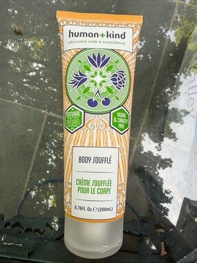 Humankind Orange & Green Body Soufflé - Vegan Hydrating Cream